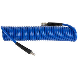 OPT-7808 Шланг пневматический спиральный с БРС, 8м, 8*12мм