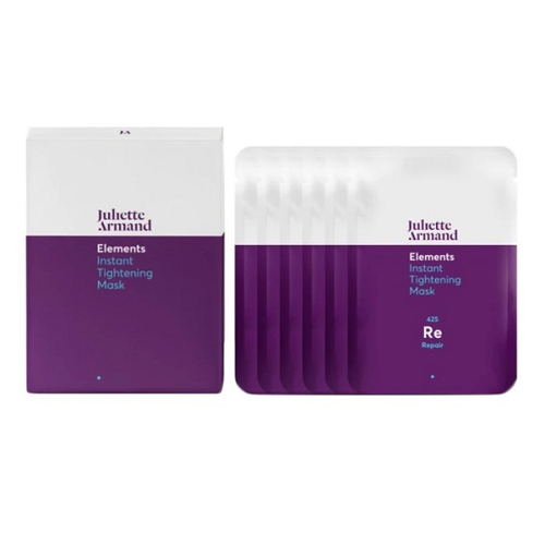 Разглаживающие коллагеновые патчи Juliette Armand Elements Instant Tightening Mask 6шт
