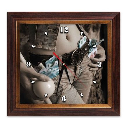 Часы Бильярд AFG7809 38х41см