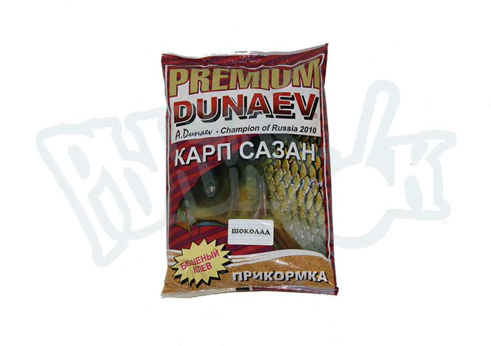 Прикормка "DUNAEV-PREMIUM" 1 кг Карп-Сазан Шоколад