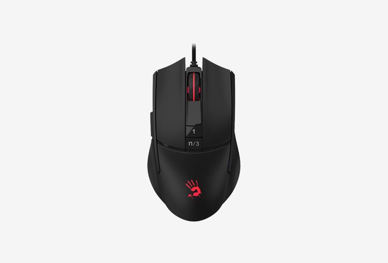 Мышь проводная A4Tech Bloody L65 Max Black черный