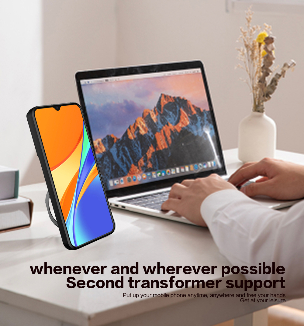 Чехол с кольцом Big Ring Case для ZTE Blade A51