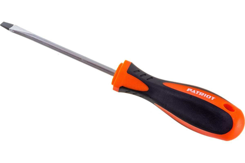 Отвертка SL6x100, CR-V,магнитная, 2-х компонентная рукоятка PATRIOT 350003161