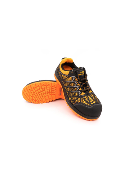 Полуботинки (кроссовки) МИСТРАЛЬ -НЕОН ПУ-ТПУ с ПКП и АС (оранж) артикул PT2-C-O