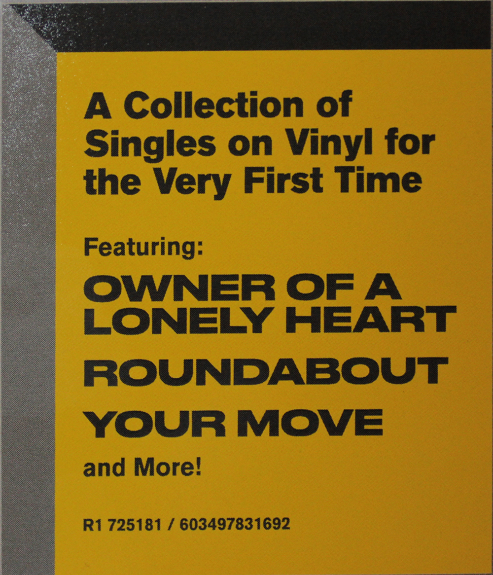 Yes / Yessingles (LP)