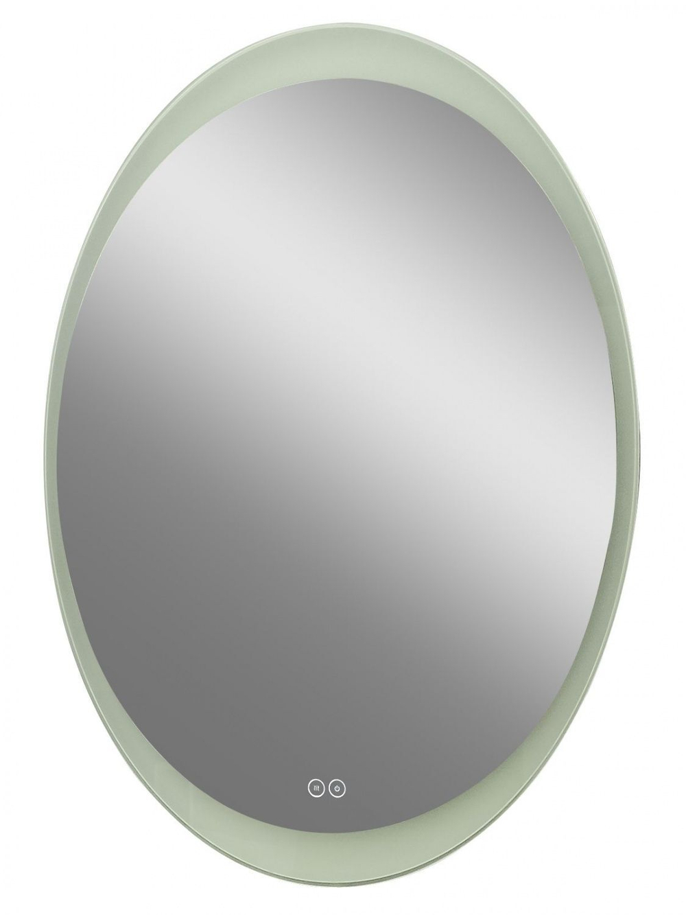 Зеркало с подсветкой и функцией антизапотевания ART&MAX OVALE AM-Ova-570-770-DS-F-H