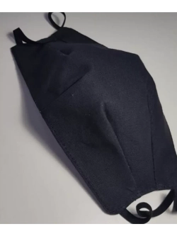 Маска многоразовая,хлопок, черная