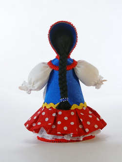 Кукла сувенирная в костюме девичьем праздничном