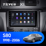 Teyes X1 9"для Volvo S80 1998-2006