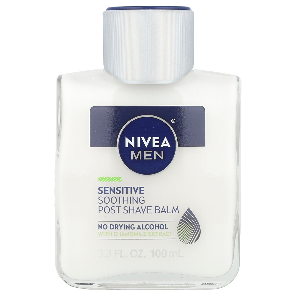 Nivea, Заживляющий бальзам после бритья для мужчин, для чувствительной кожи, 100 мл (3,3 жидк. унции)