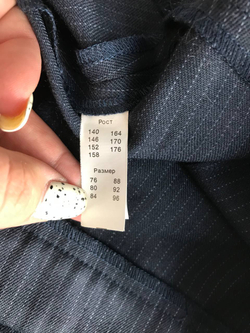 Брюки Карамелли прямого кроя, визуально на 48 размер