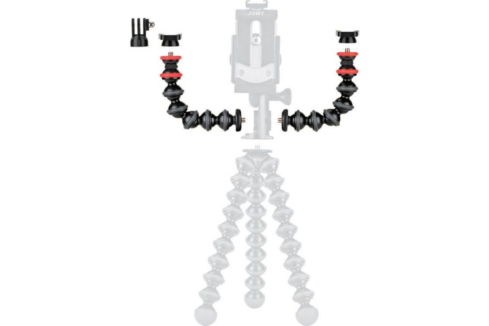 Набор Joby Metal GorillaPod Arm Kit из металлических шарирных ручек и адаптеров черный
