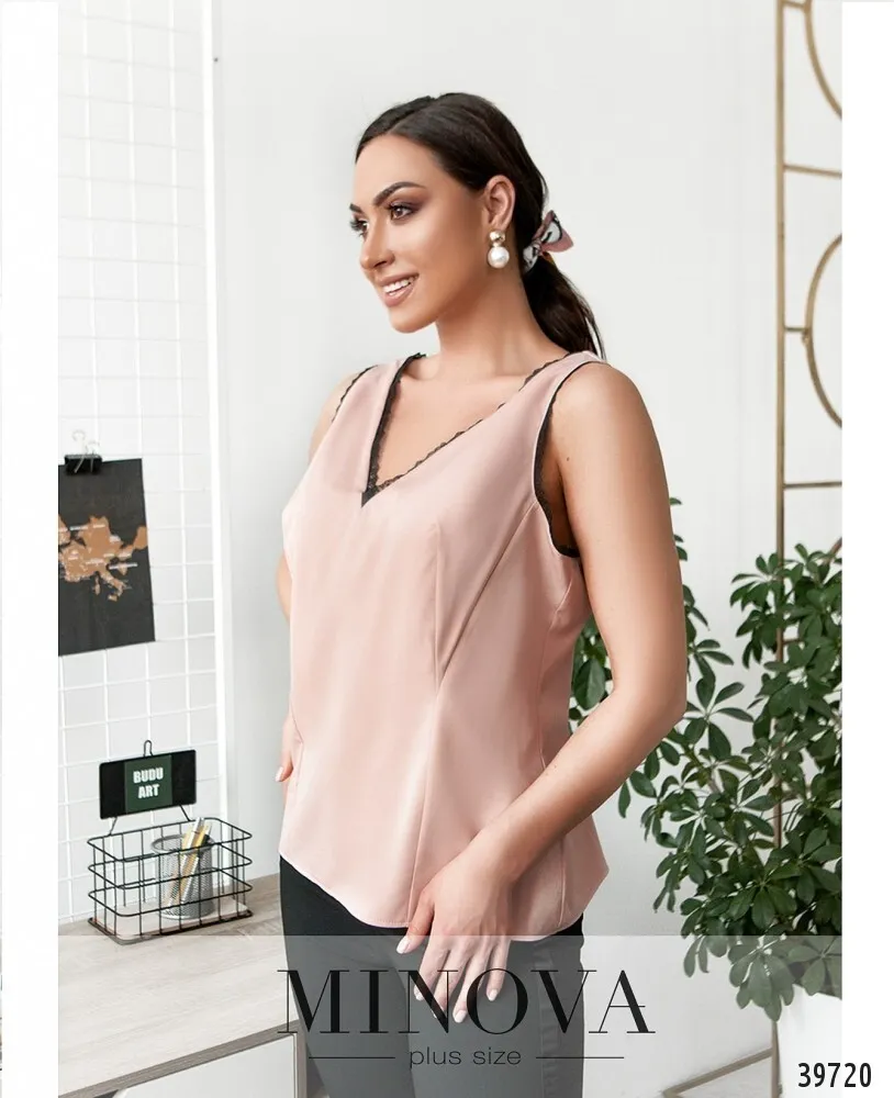 Майка 1067Б-пудровый Minova