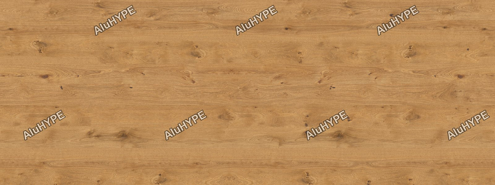 Алюминиевая композитная фасадная панель PlastCover 4/0,4 FR 1500×4000, цвет 1311 Дуб Норд AluHype