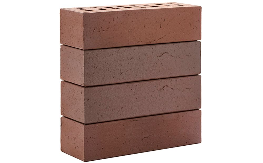 Кирпич клинкер ЛСР фасадный 0,71НФ Темно-терракотовый Флэш «Антверпен» винтаж М-300 250x85x65