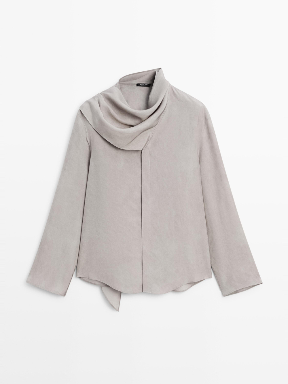 Massimo Dutti Рубашка из 100% хлопка, серый