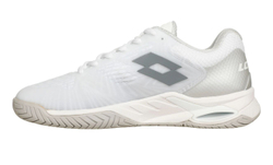 Женские теннисные кроссовки Lotto Mirage 100 II SPD W - all white/cool gray 9C