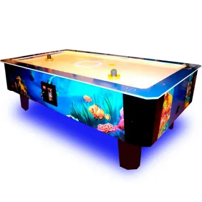 Аэрохоккей с подсветкой (220*120*75 см.)