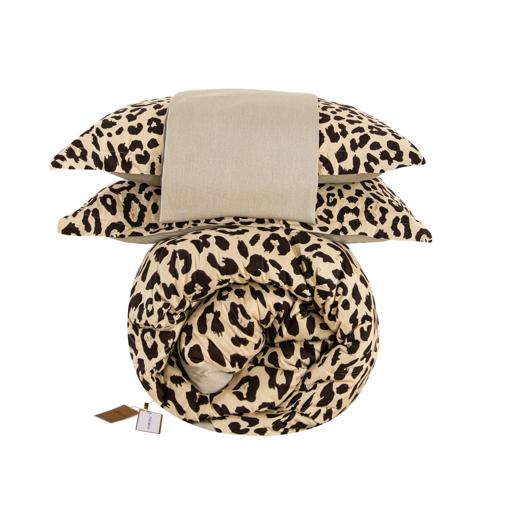 Комплект постельного белья Сатин с Одеялом 100% хлопок 160x80 на резинке OBR176