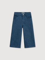 Джинсы с сердечками, Синий