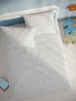 Постельное белье перкаль Сказка "Райс" 1,5-сп Наволочка 50х70 см 1 шт Простынь на резинке 90x200 см Пододеяльник 145x215 см