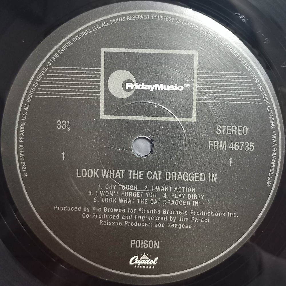 Poison / Look What The Cat Dragged In (LP)