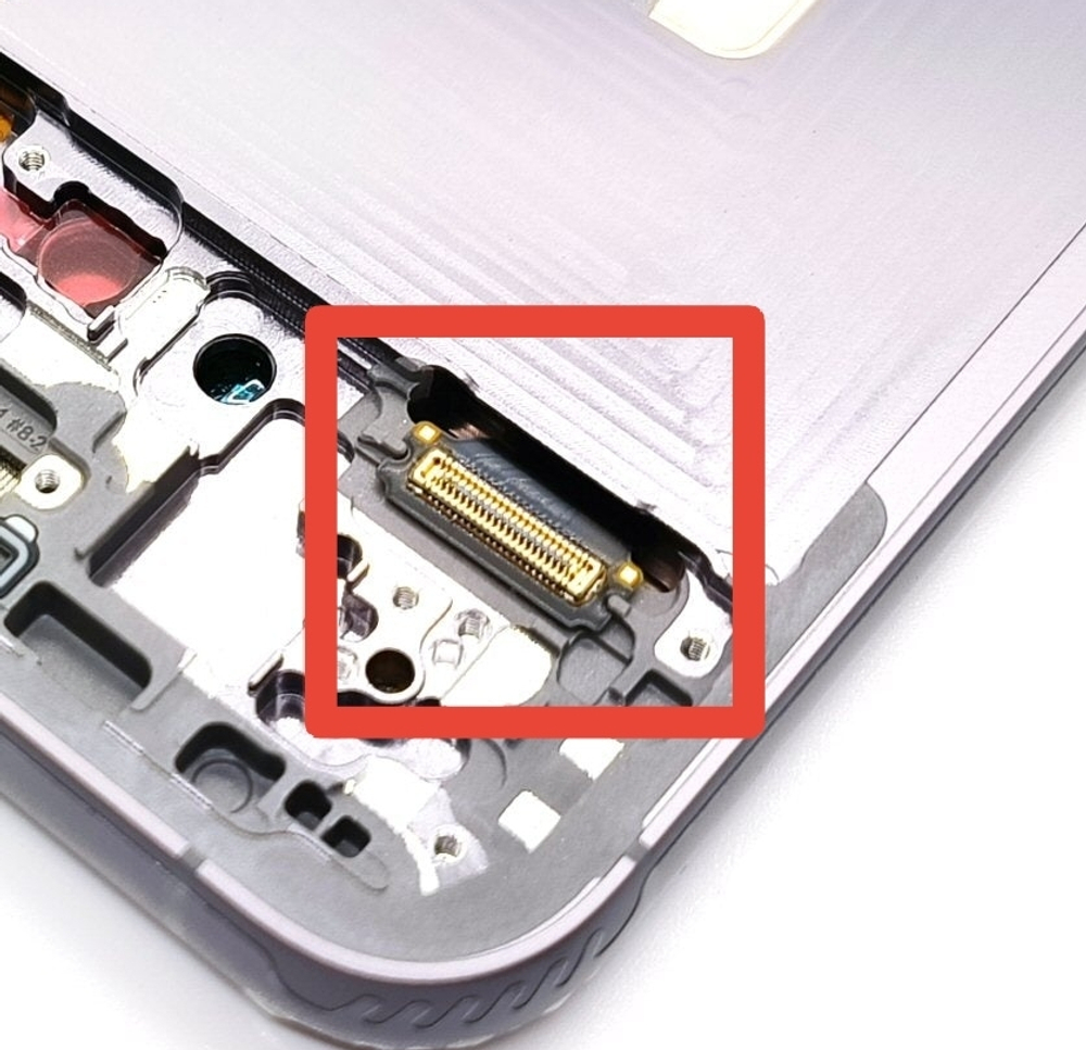 Samsung Galaxy S23 FE (SM-S711B) / FPC коннектор дисплея (на шлейфе) (ORIG)