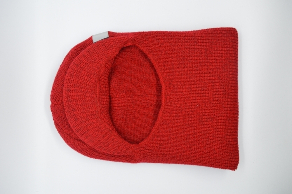 Шапка Fisherman Balaklava GO алый меланж