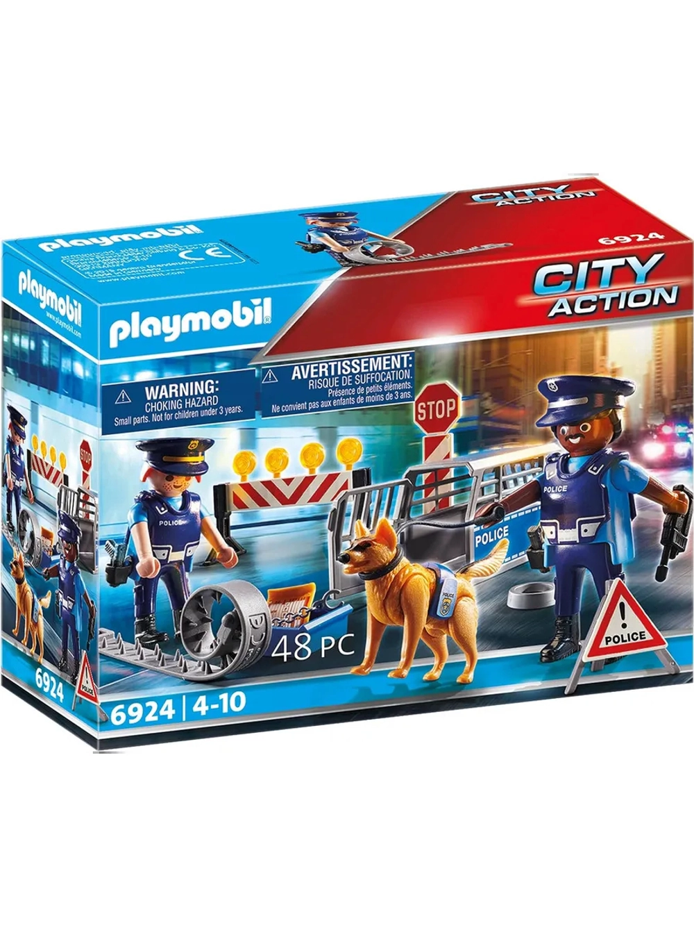 Набор Полицейский блокпост Playmobil 6924