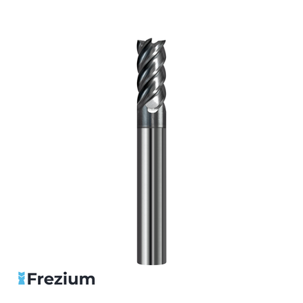 Концевая фреза твердосплавная по металлу "СИЗ ТВИНТОС" (12x12x22.5x64 Z5)