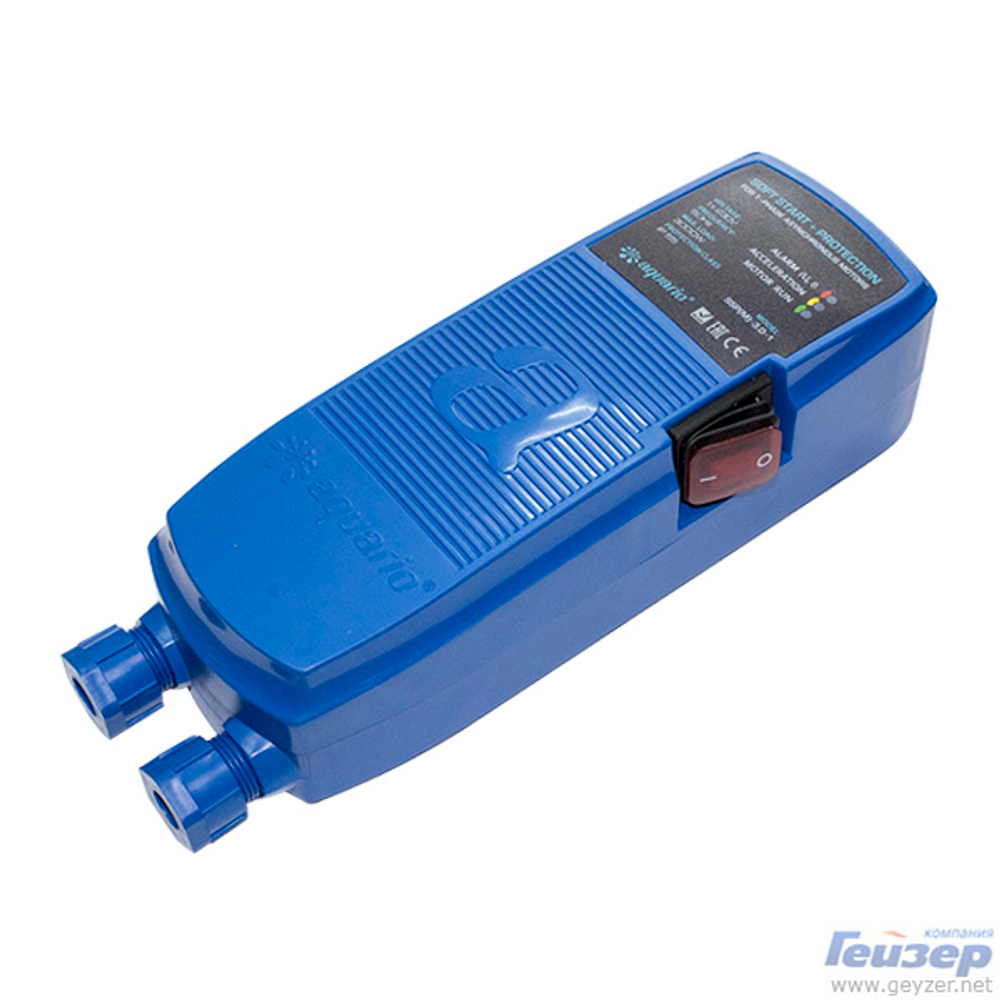 Насос погружной Aquario ASP2B-140-100BE (2250Вт. нап.190м. пр.67л/мин. каб.1м.)(3214)+Блок пусковой SSP-3.0-1-65(3065) Комплект