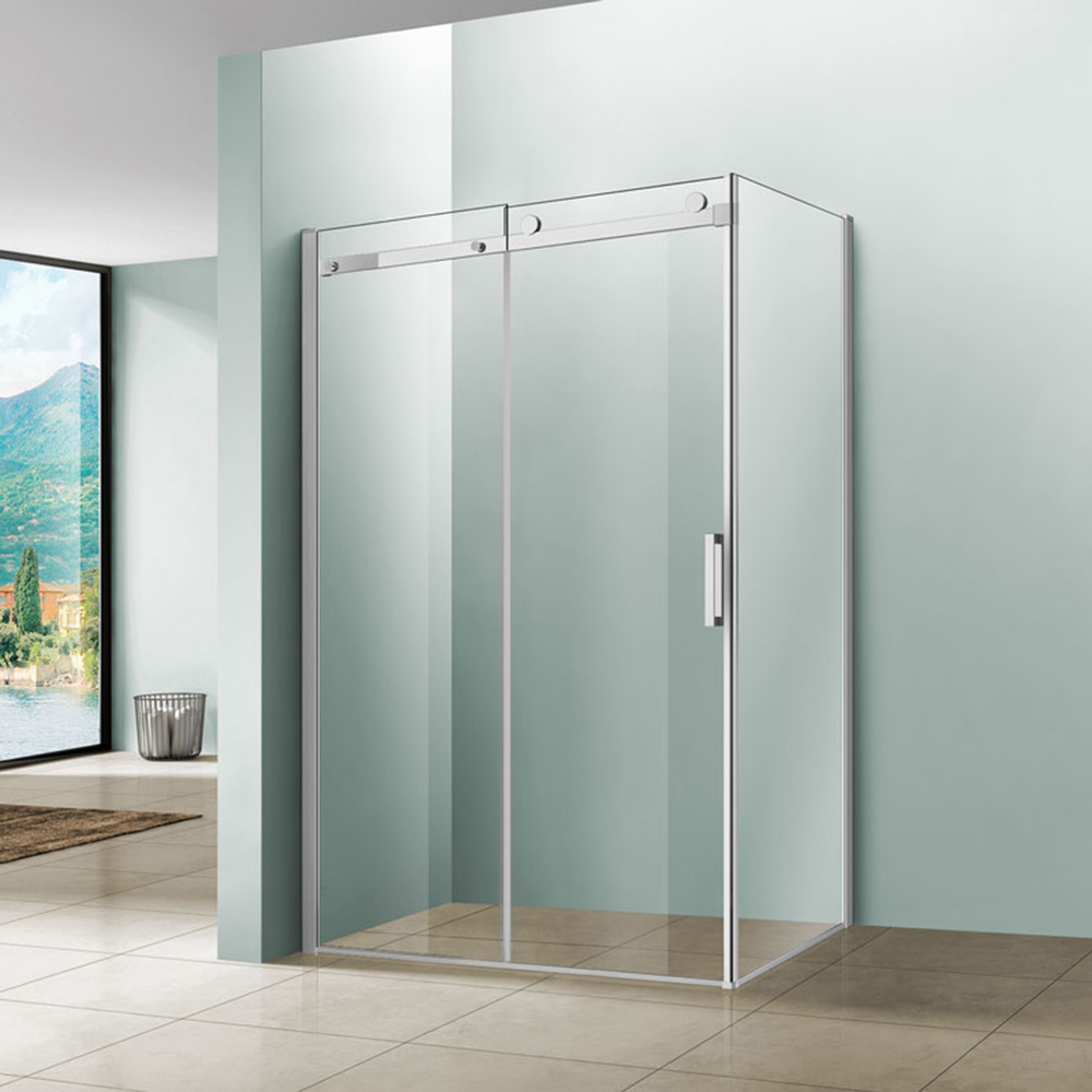 Душевой уголок Como VSR-1C8013CL, 1300*800, хром, стекло прозрачное, , шт