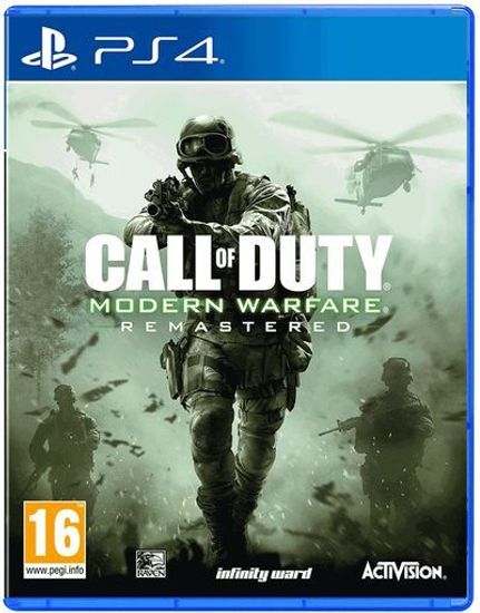 PS4 Call of Duty: Modern Warfare Remastered Б/У CUSA-05379 (Английская версия)