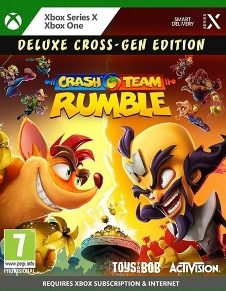 Crash Team Rumble Deluxe Edition (диск для Xbox One/Series X полностью на английском языке)