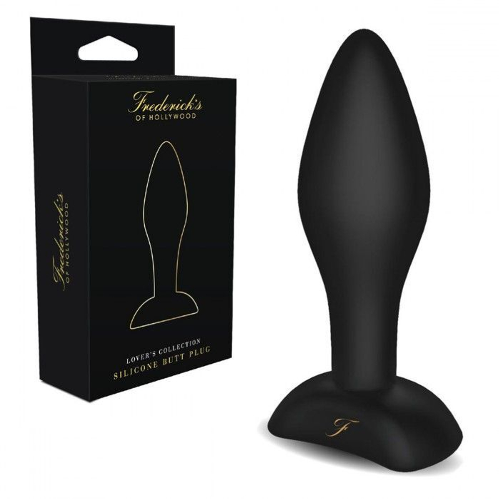 Черная силиконовая мини-пробка Silicone Butt Plug (Цвет: черный)