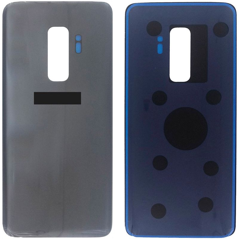 Задняя крышка для Samsung Galaxy S9 Plus G965F серая (Titanium Gray)