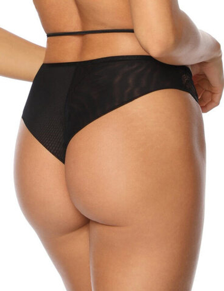 Трусы Kinga Rachel Alice бразильяно (черный/бежевый)