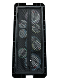 TREKFORM Органайзер в крышку рэкового кейса 4U (сетка)