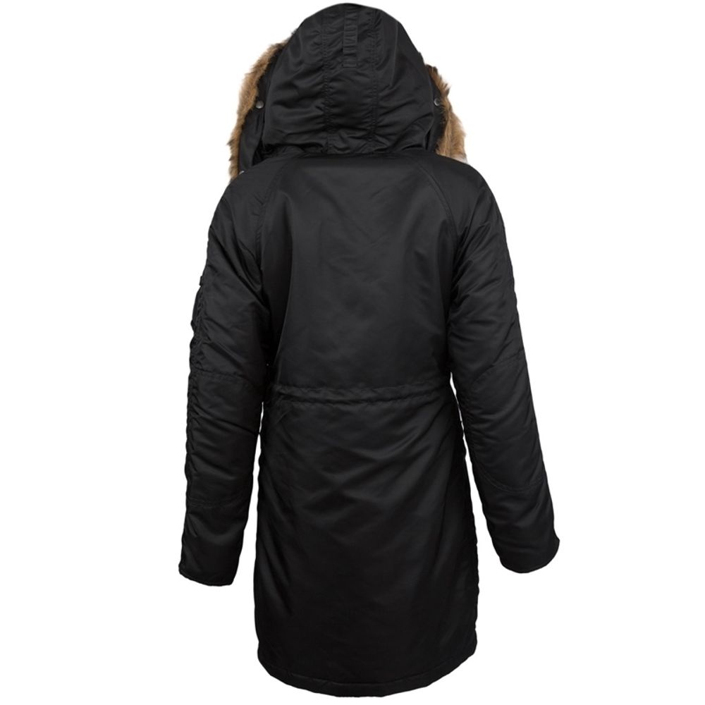 Парка Alpha Industries Elyse Black (черная)