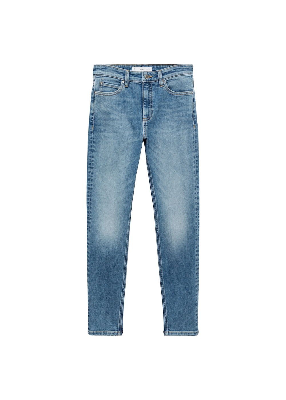 Джинсы-скинни со средней талией