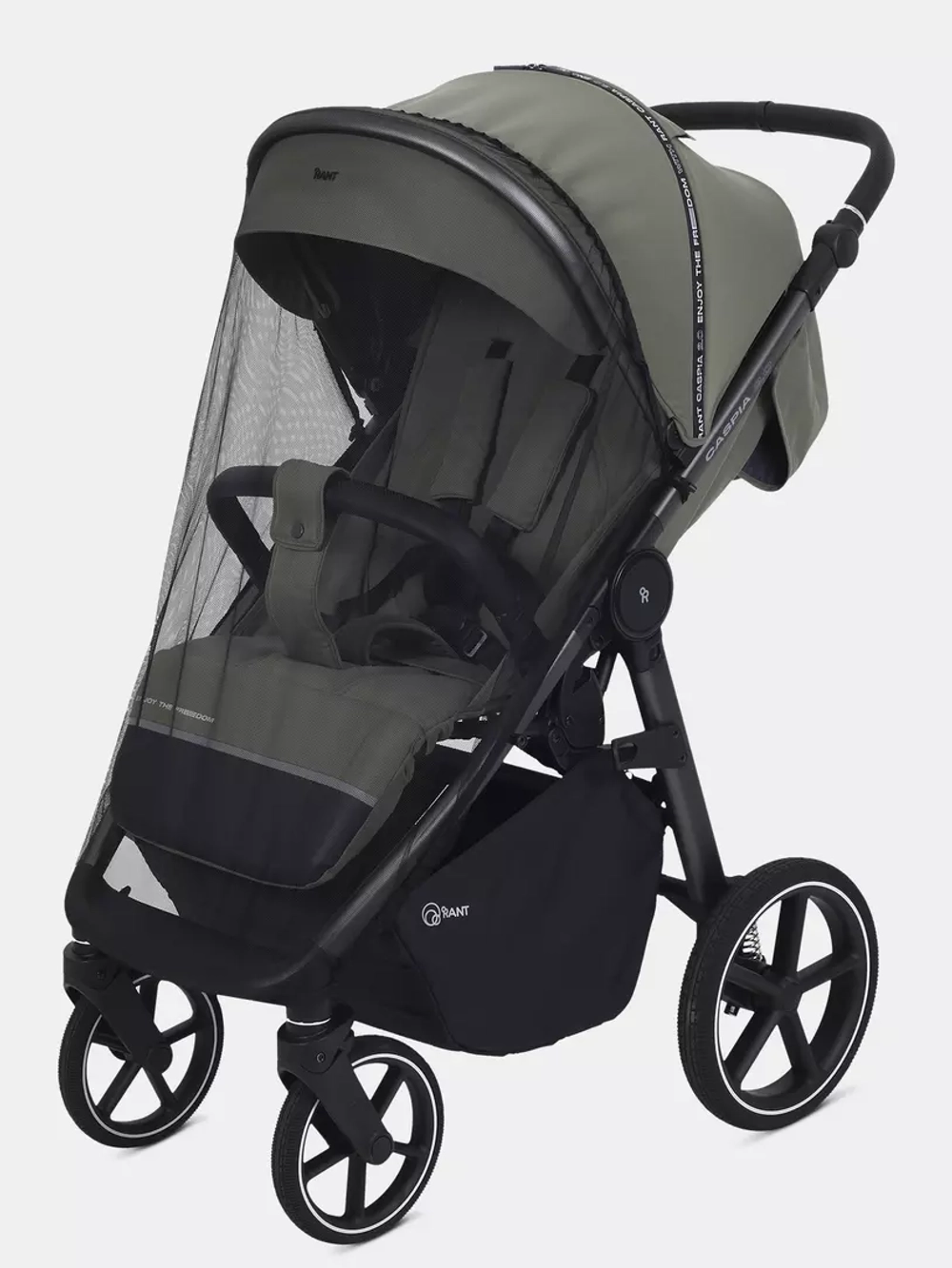 Коляска детская RANT "CASPIA soft" RA100 Shine Brown