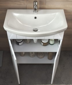 Тумба Vigo Diana 600 (610х450х835 мм) с умывальником Балтика 60