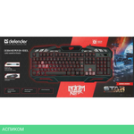Клавиатура Defender Doom Keeper GK-100DL RU (45100)