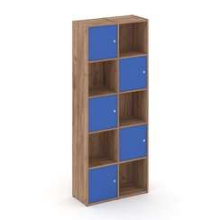 Locker plus Комплект №8 LK.K-008 Дуб Табак/Синий 798*350*1983