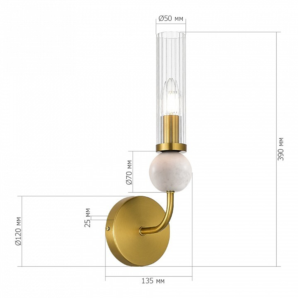 Бра ST-Luce MEDEA SL1244.301.01