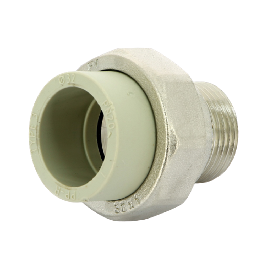 Муфта комбинированная разъемная (Американка) FV-Plast 32x1" наружная резьба