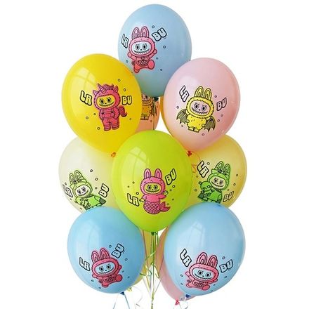 Шары "Плюшевые эльфы - Лабубу" Labubu