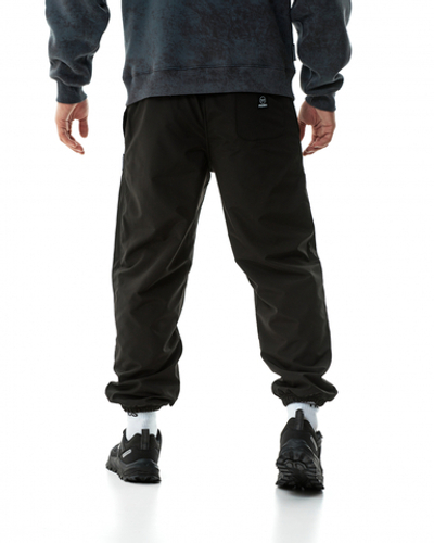 Штаны THE BAD FRIENDS Basic fit WRM черный Ш6 нейлон рипстоп + flecee