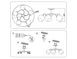 Ambrella Подвесная люстра Traditional TR3199