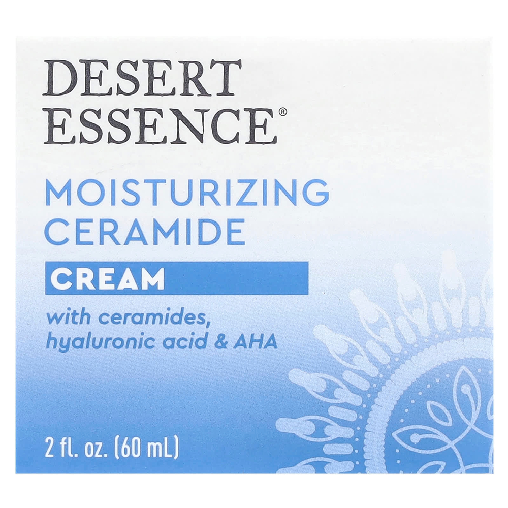 Desert Essence, Увлажняющий крем с керамидами, 60 мл (2 жидк. унц.)